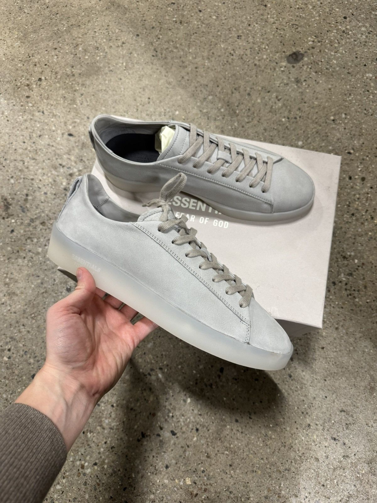 Fear of God Fear of God Essentials Tennis Sneaker NEW 375$ Size US 10 / EU 43 - 1 Thumbnail