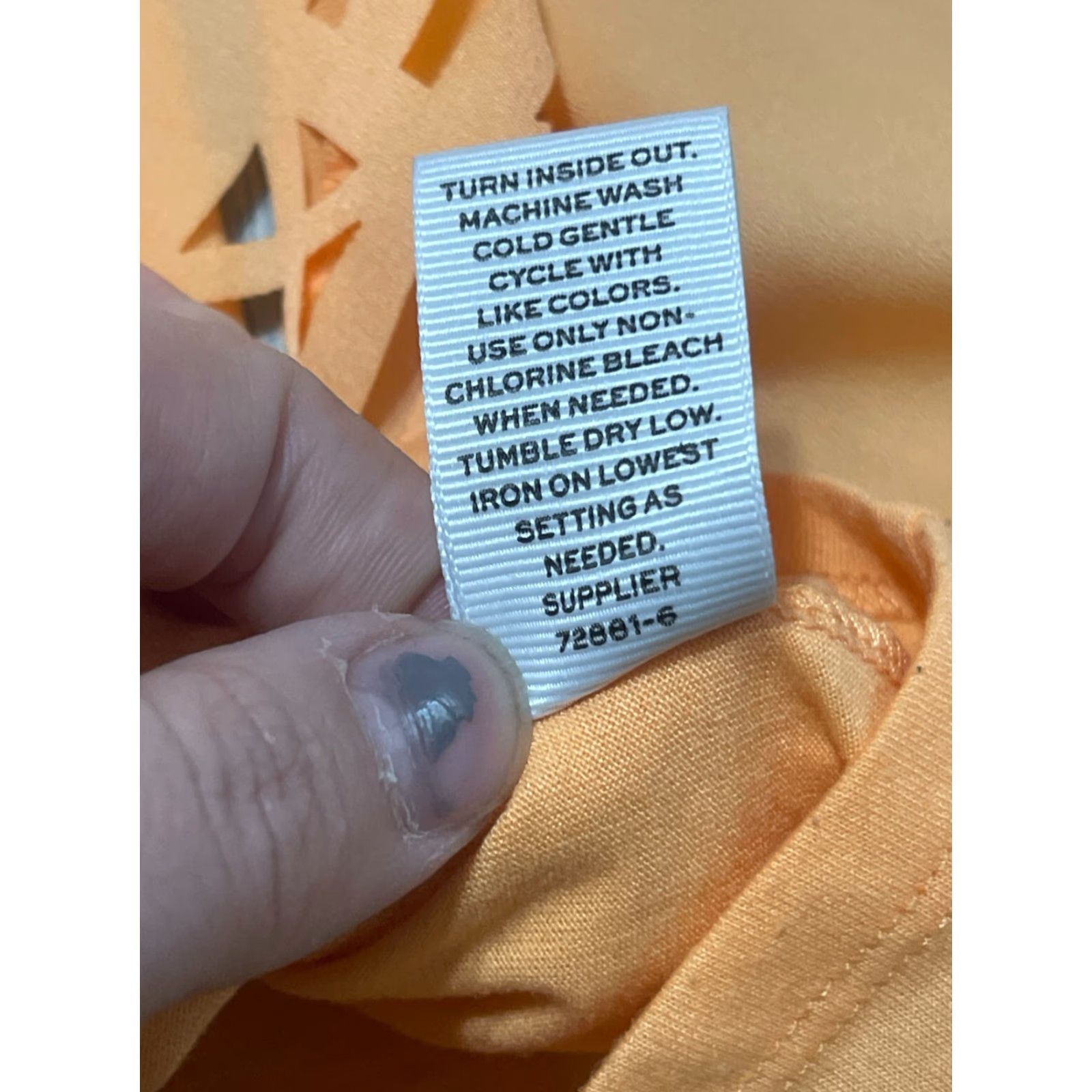 Vintage VINTAGE? Stylus Tank Top Womens Size Small Orange Sleeveless Cut Out Missing front Casual Regular Size S / US 4 / IT 40 - 6 Thumbnail