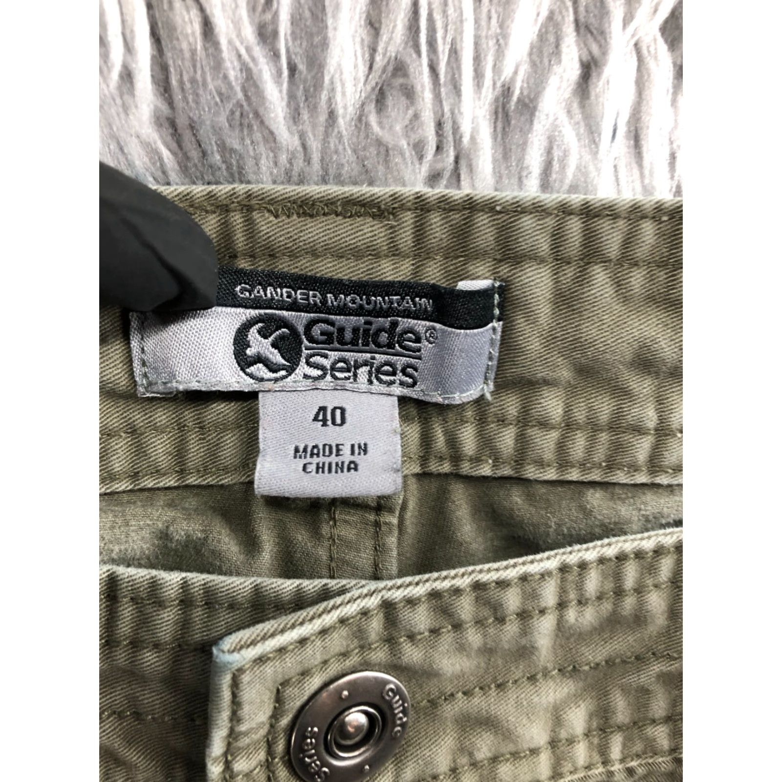 Vintage Gander Mountain Guide Series Cargo Shorts Mens Size 40 Mid Rise Green FLAW Size US 40 / EU 56 - 7 Thumbnail
