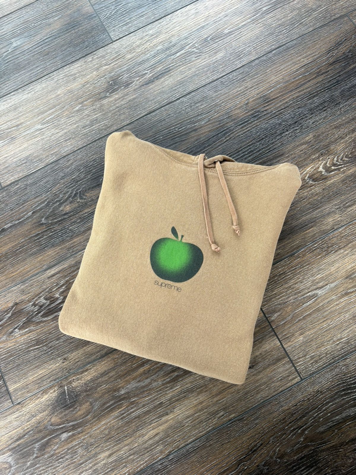 Supreme Supreme Apple Hoodie SS19 Brown Size US XL / EU 56 / 4 - 6 Thumbnail