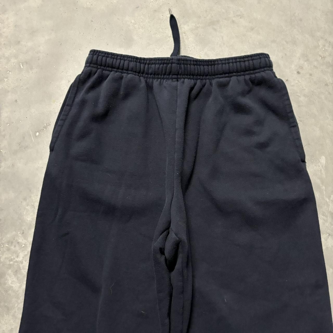 Japanese Brand × Vintage Crazy Vintage Y2K/2000s Black Skater Essential Sweatpants! Size US 30 / EU 46 - 4 Thumbnail
