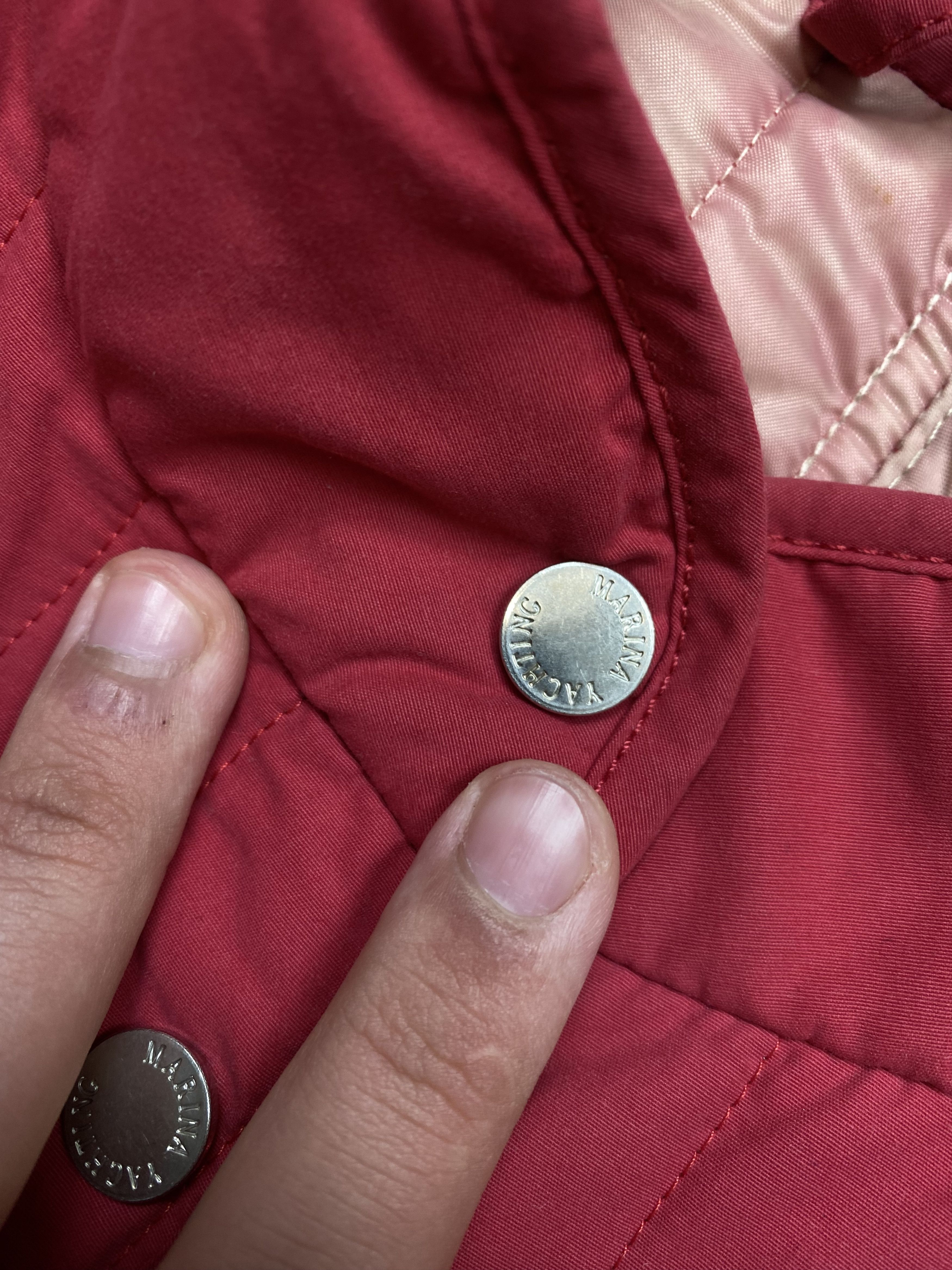 Other Marina Yachting Vintage Womens Quilted Jacket Y2K Size L / US 10 / IT 46 - 4 Thumbnail