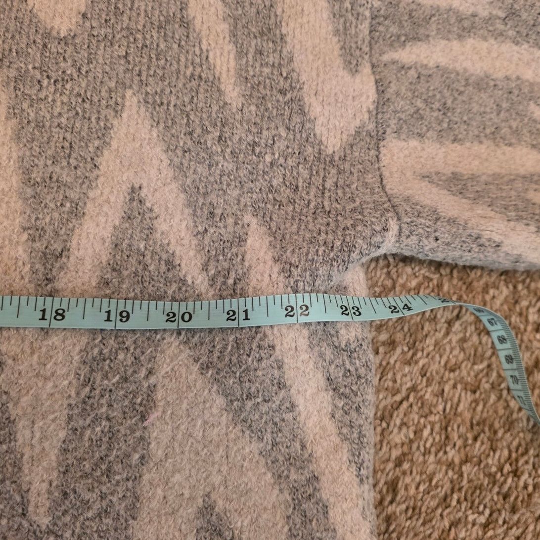 Other Lane Bryant Gray and White Stretchy Soft Sweater - 14/16 Size XL / US 12-14 / IT 48-50 - 5 Thumbnail