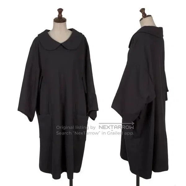 Comme des Garcons Comme Des Garcons Navy Retro Peter Pan Collar Dress Size S / US 4 / IT 40 - 1 Thumbnail