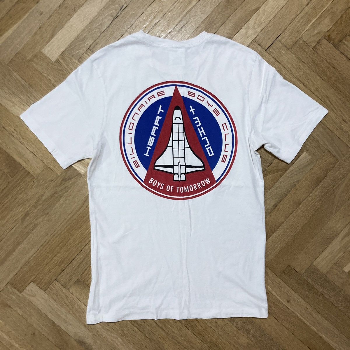 Billionaire Boys Club Billionaire Boys Club White Tee T-shirt Big Logo y2k BBC Size US S / EU 44-46 / 1 - 7 Thumbnail