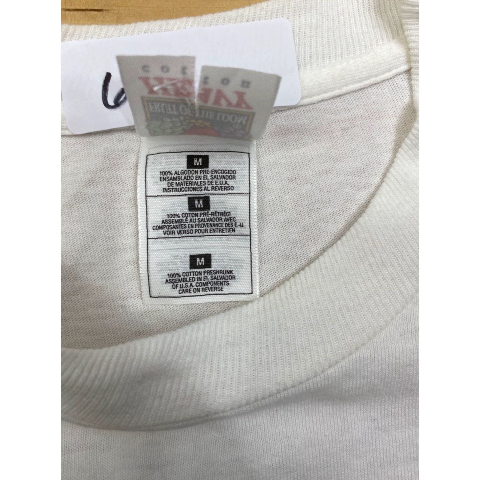 Fruit Of The Loom VINTAGE California LA Fruit of the Loom T-Shirt M White Short Sleeve Crew Neck Men Size US M / EU 48-50 / 2 - 4 Thumbnail