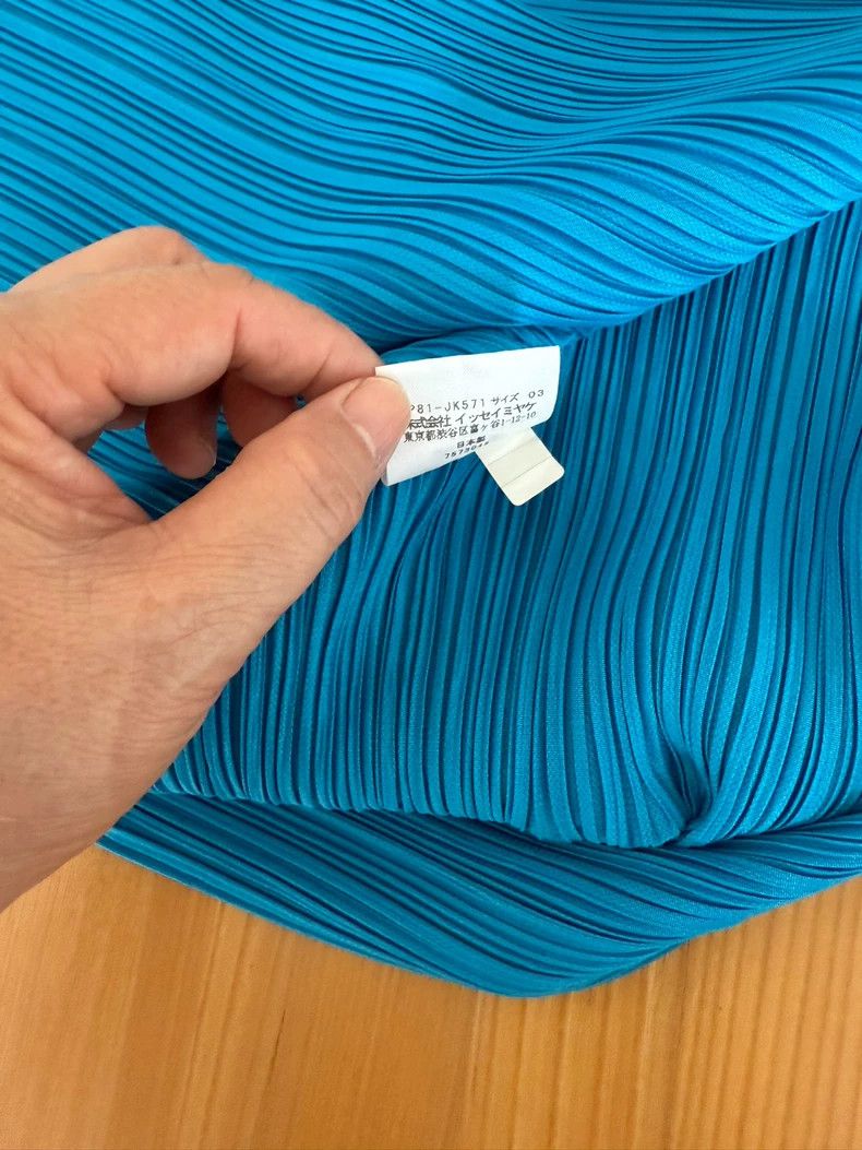 Issey Miyake Issey Miyake size:3 Blue striped vest Size S / US 4 / IT 40 - 3 Thumbnail