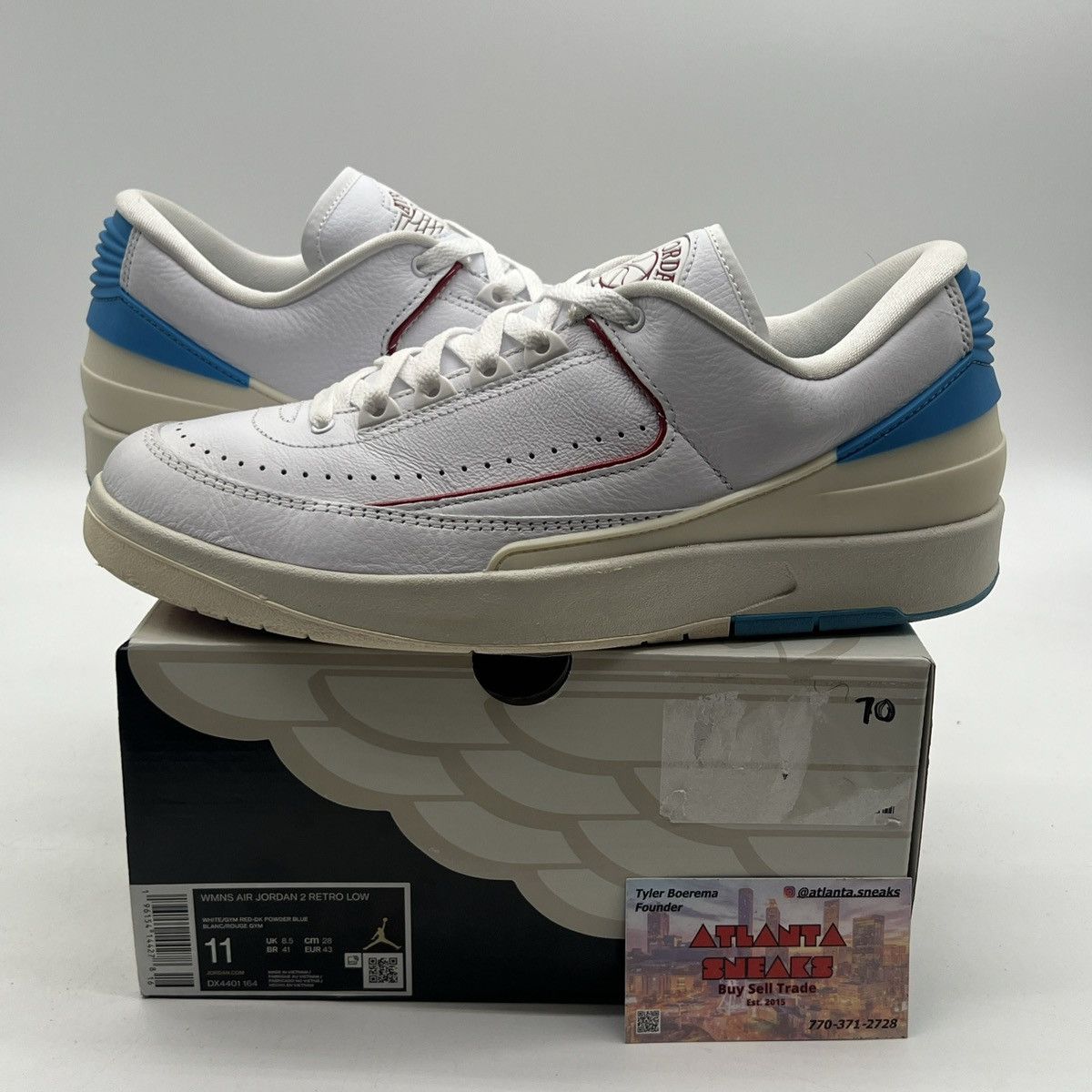 Jordan Brand Air Jordan 2 low nc to chi Size US 11 / EU 44 - 1 Thumbnail
