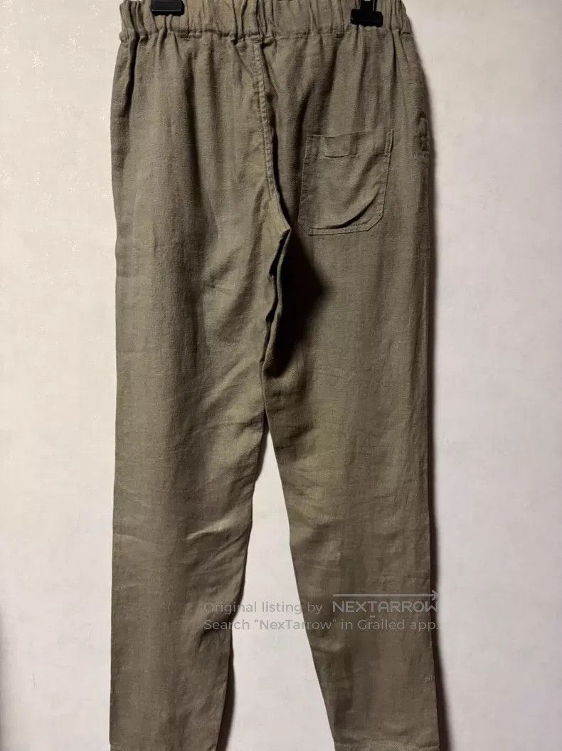 Ann Demeulemeester Ann Demeulemeester size S 100% linen drawstring casual pant Size US 30 / EU 46 - 2 Thumbnail