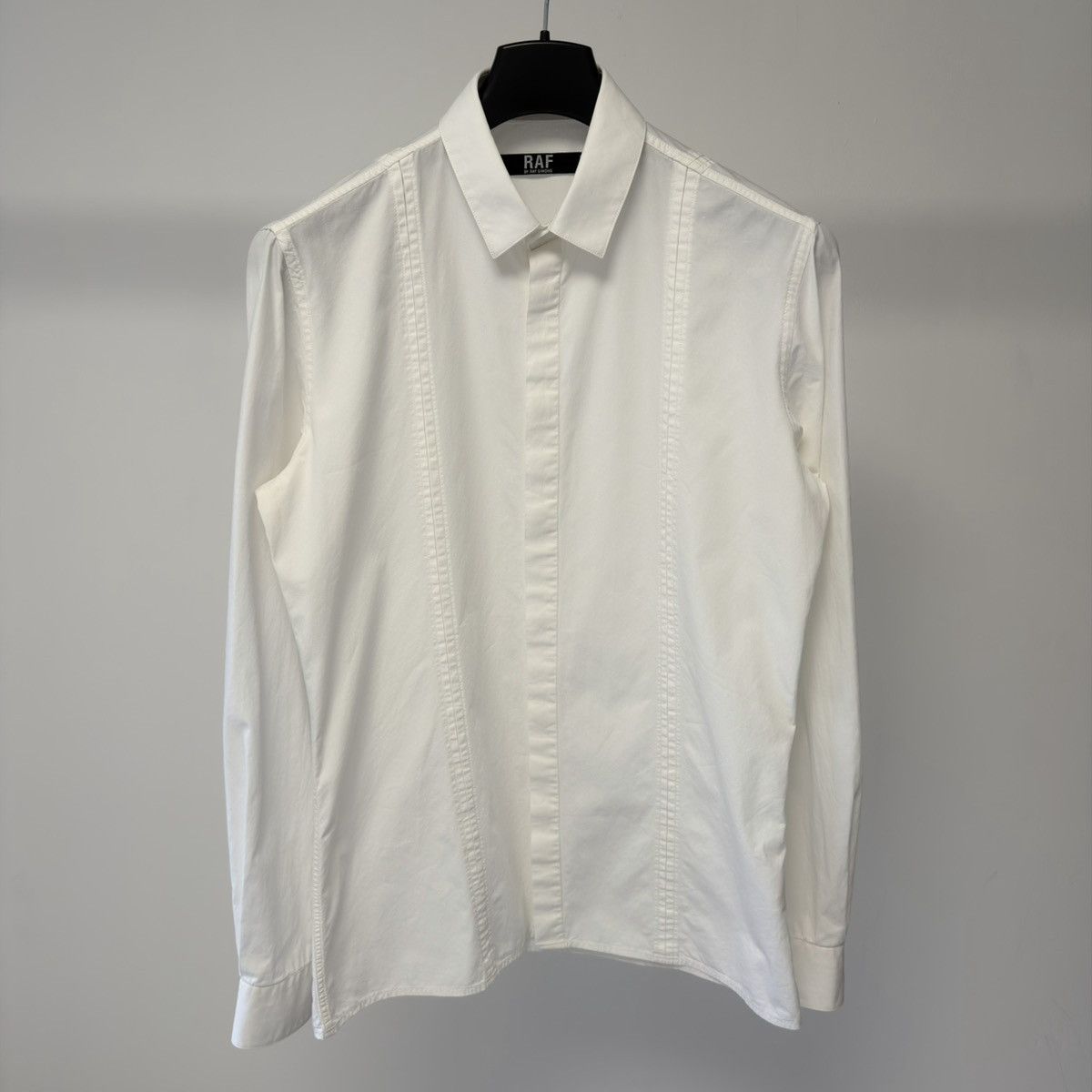 Raf by Raf Simons Mid 2000s Split Seam Detail Shirt Size US M / EU 48-50 / 2 - 1 Thumbnail
