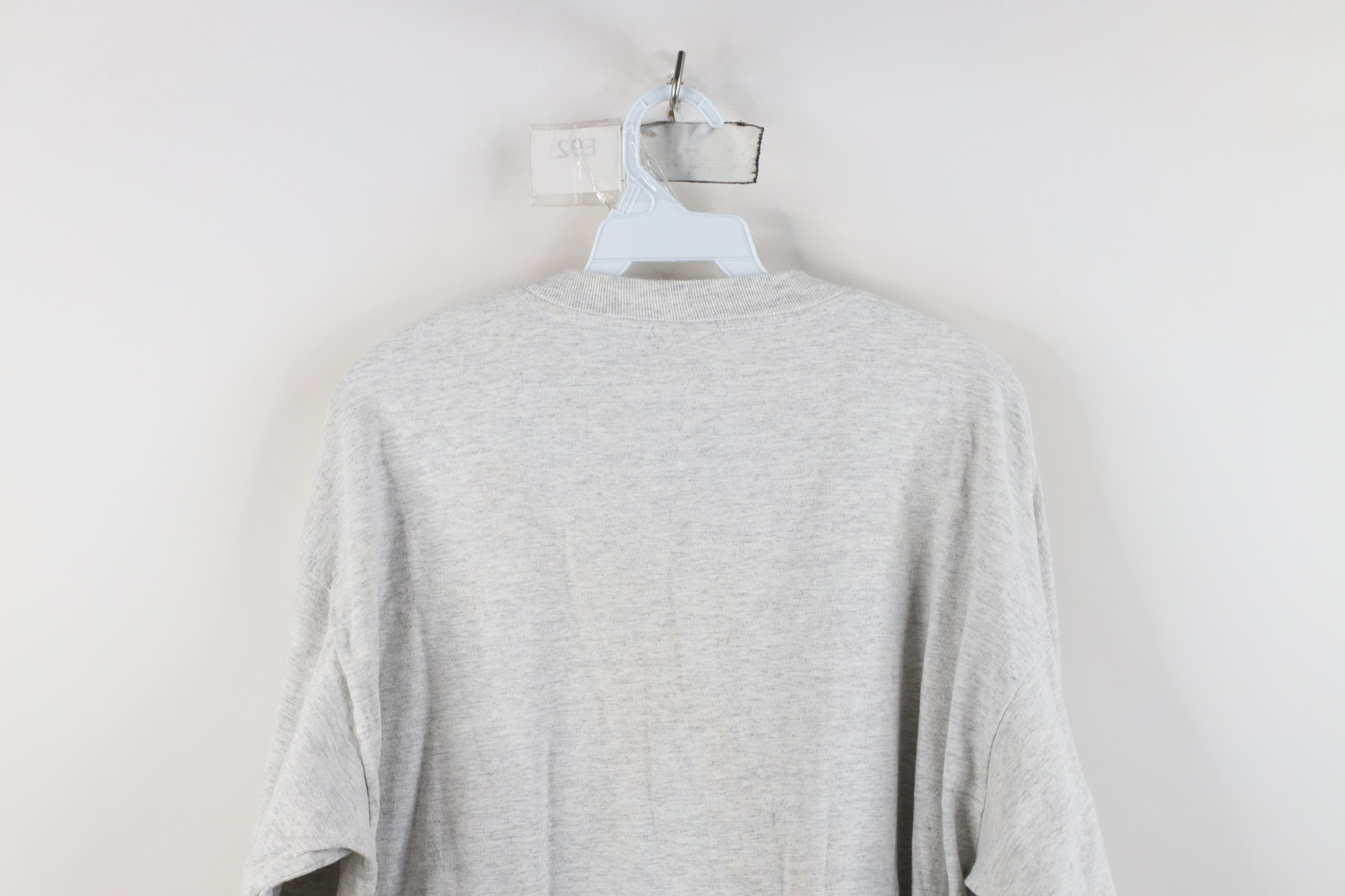 Vintage Vintage 90s USHL Gamblers Long Sleeve T-Shirt Gray USA Size US XL / EU 56 / 4 - 12 Thumbnail