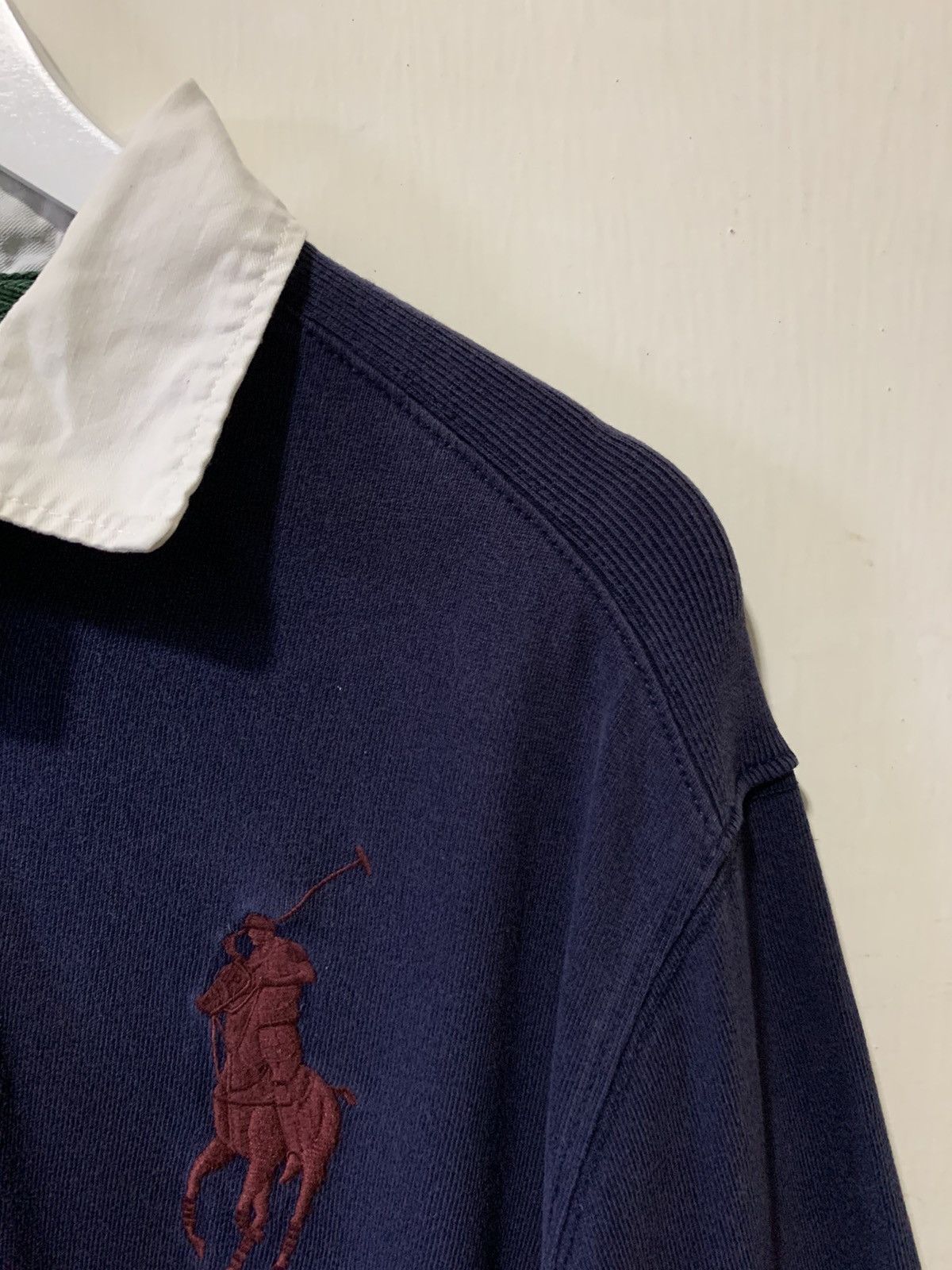Polo Ralph Lauren Vintage 90s Polo Ralph Lauren Rugby Long Sleeve Size US L / EU 52-54 / 3 - 6 Thumbnail