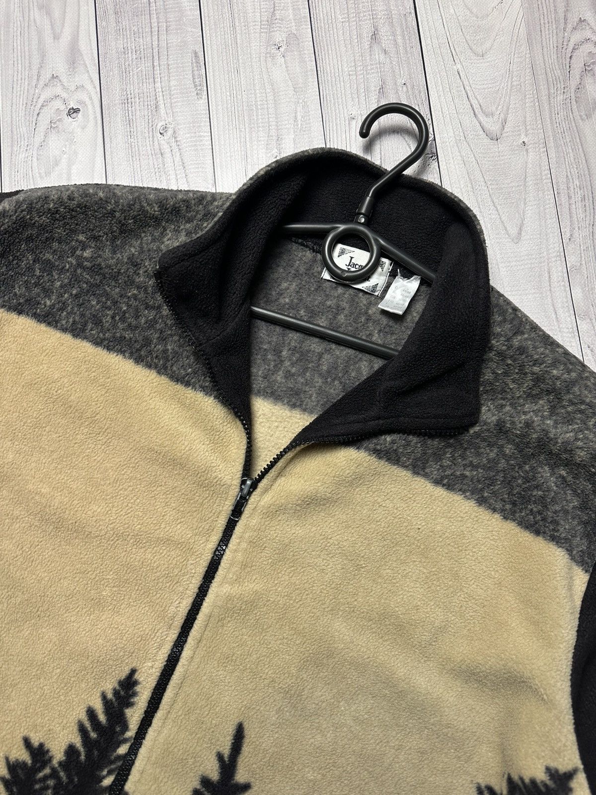 Vintage Vintage wolf fleece jacket size S logo forest Size US S / EU 44-46 / 1 - 5 Thumbnail