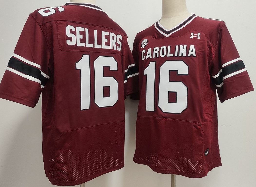 Other Men's LaNorris Sellers 16 LaNorris Sellers Red Jersey Size US M / EU 48-50 / 2 - 1 Thumbnail