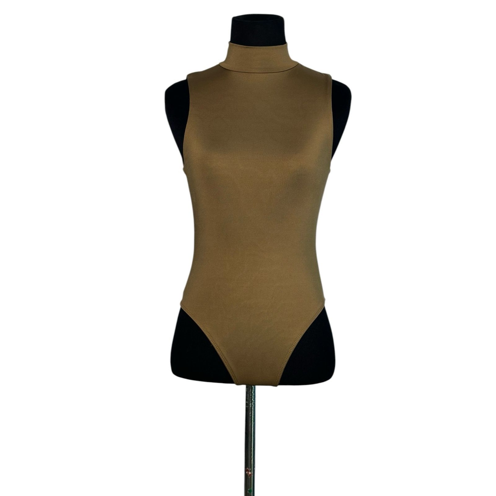Forever 21 Forever 21 olive brown sleeveless bodysuit size Small Size S / US 4 / IT 40 - 6 Thumbnail