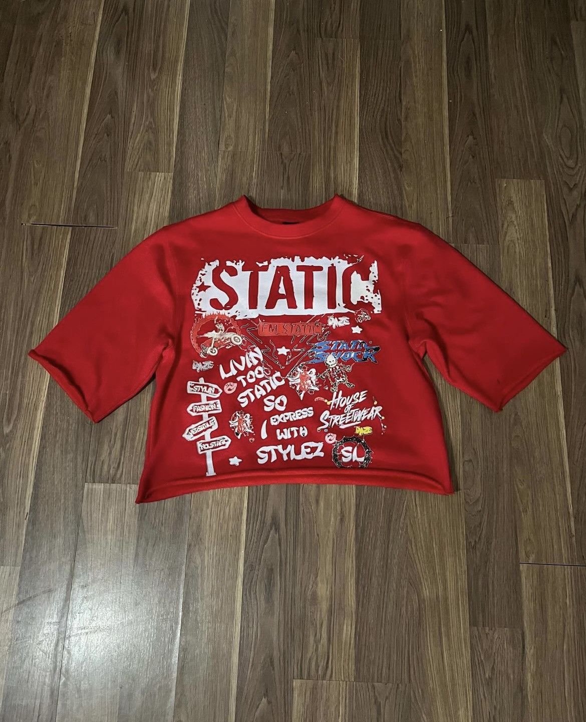 Other Custom SL Red Crew Neck Size US M / EU 48-50 / 2 - 1 Preview