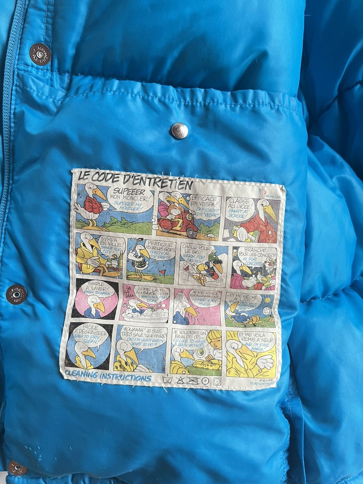 Moncler Vintage Moncler Jacket Size US L / EU 52-54 / 3 - 3 Thumbnail