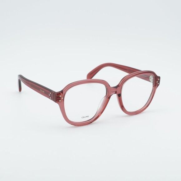 Celine Celine CL50107I 074 Eyeglasses Rose 54mm Geometric Size ONE SIZE - 7 Thumbnail