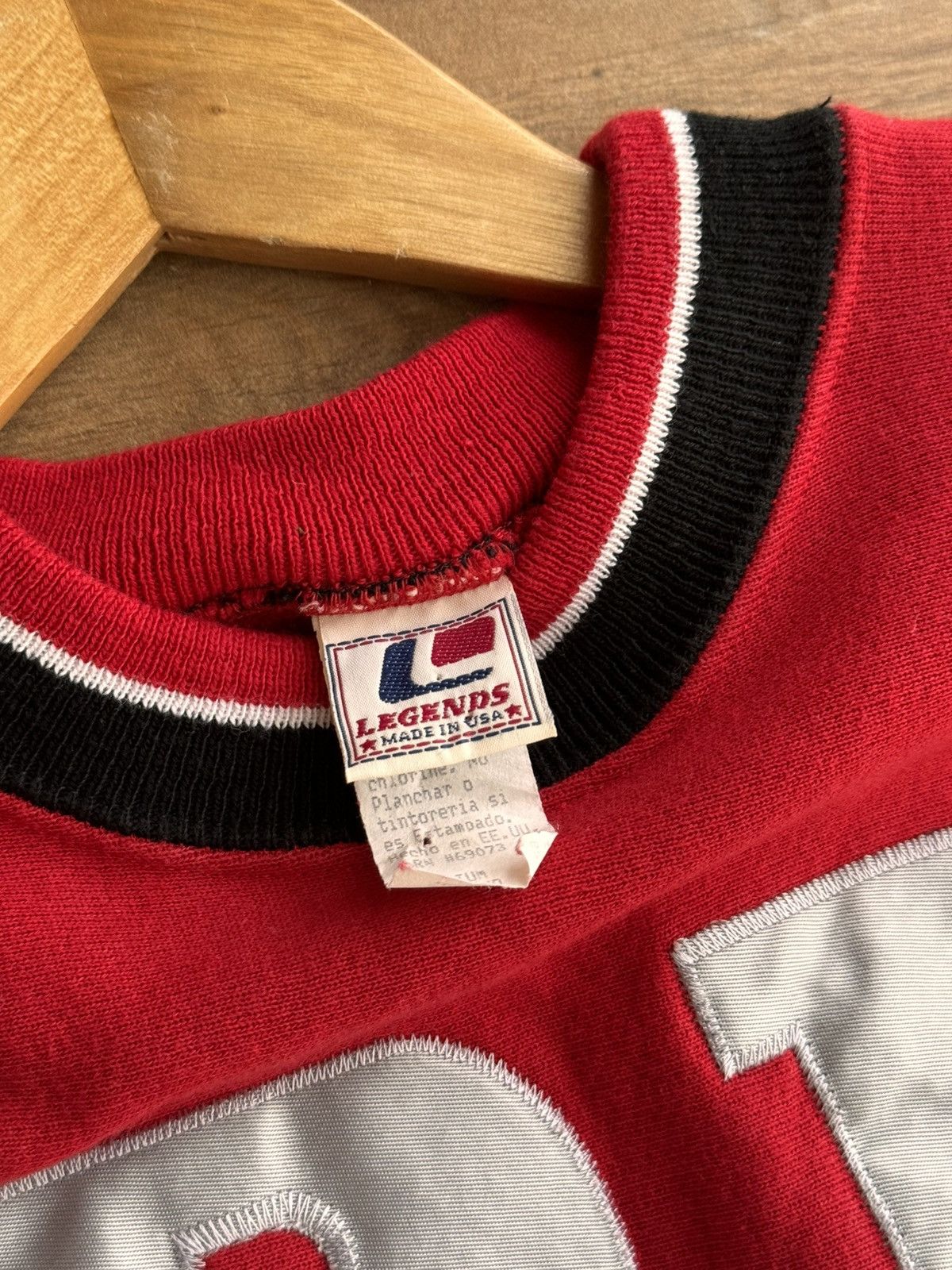 NHL × Vintage Vintage Rebels Red Druid Hockey by Legends Logo Sweatshirt Size US M / EU 48-50 / 2 - 11 Thumbnail