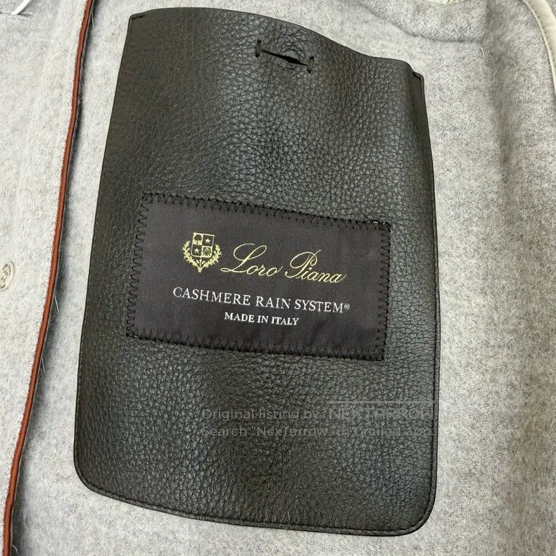 Loro Piana Loro Piana Gray Double Breasted Cashmere Mid Length Coat Size M / US 6-8 / IT 42-44 - 4 Thumbnail