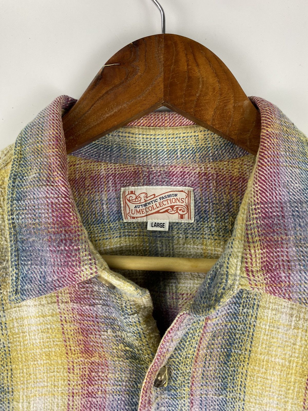 Flannel × Japanese Brand × Vintage Vintage Flannel by Ume Collection Size US L / EU 52-54 / 3 - 7 Thumbnail