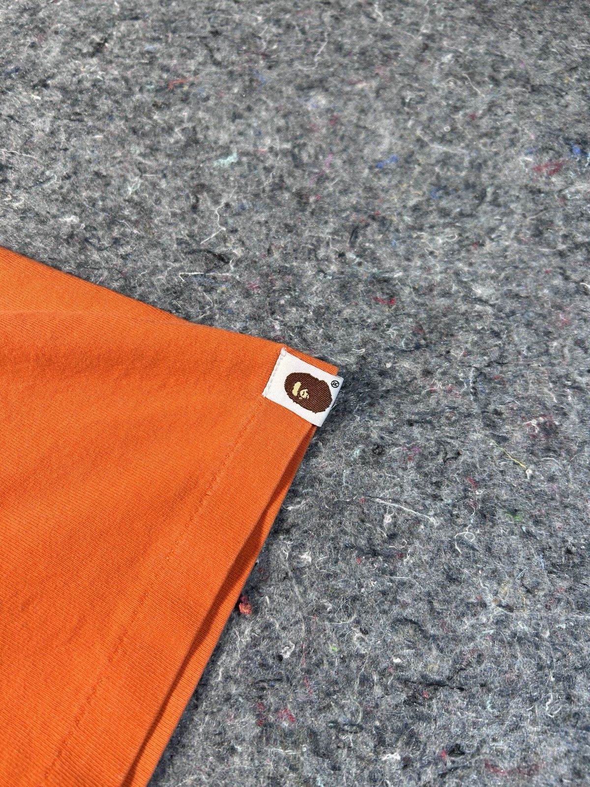 Bape A Bathing Ape BAPE Script Logo Orange Size XL Size US XL / EU 56 / 4 - 4 Thumbnail