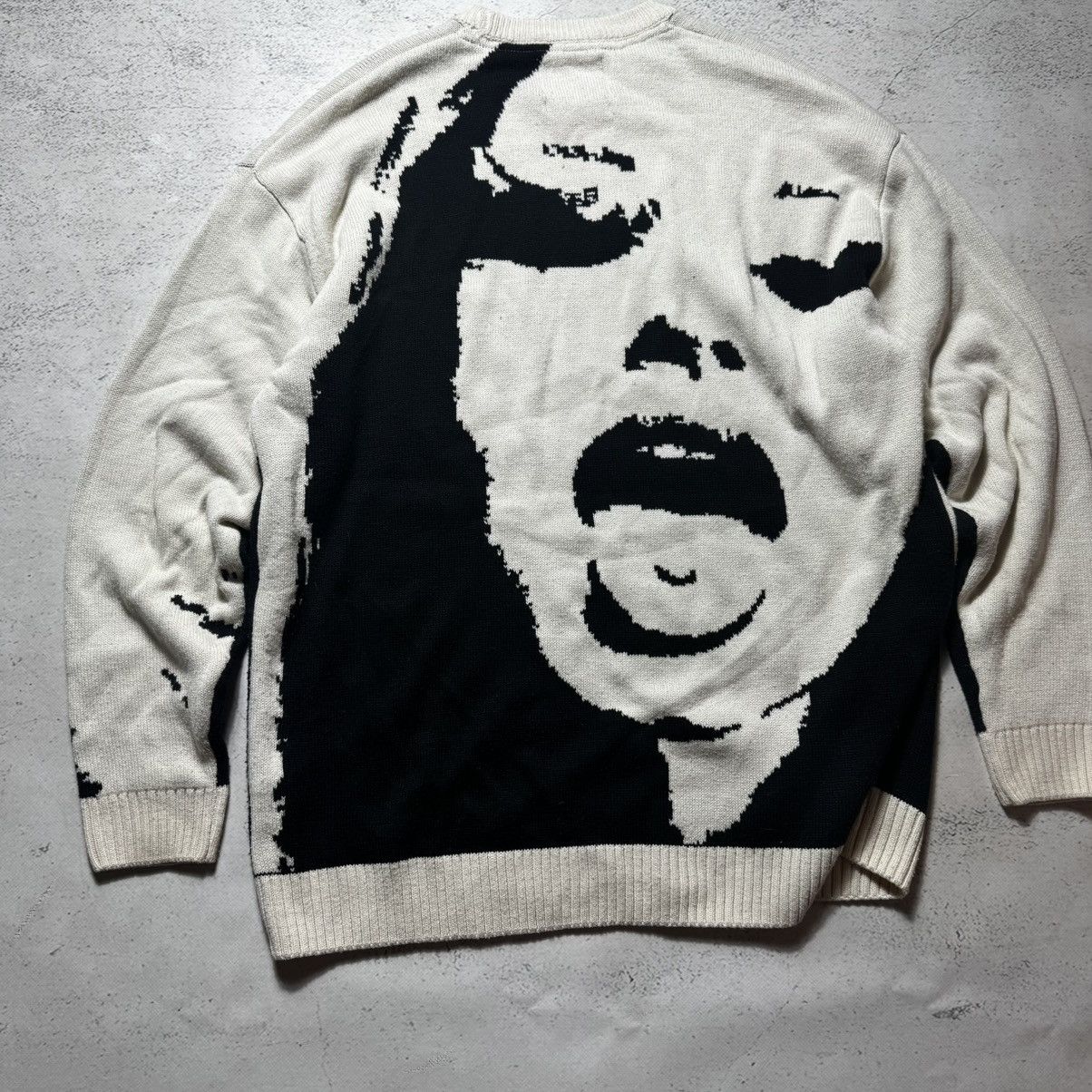 Other vintage oversize hedi raiser style sweater with hot girl Size US XL / EU 56 / 4 - 7 Thumbnail
