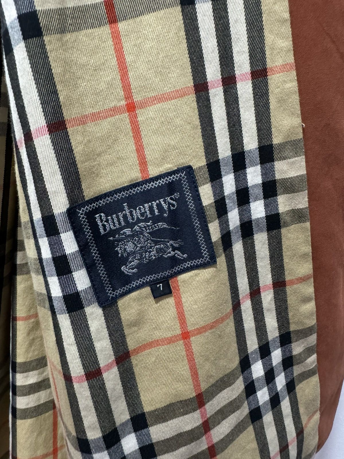 Burberry BURBERRY NOVACHECK LONG JACKET Size L / US 10 / IT 46 - 14 Thumbnail