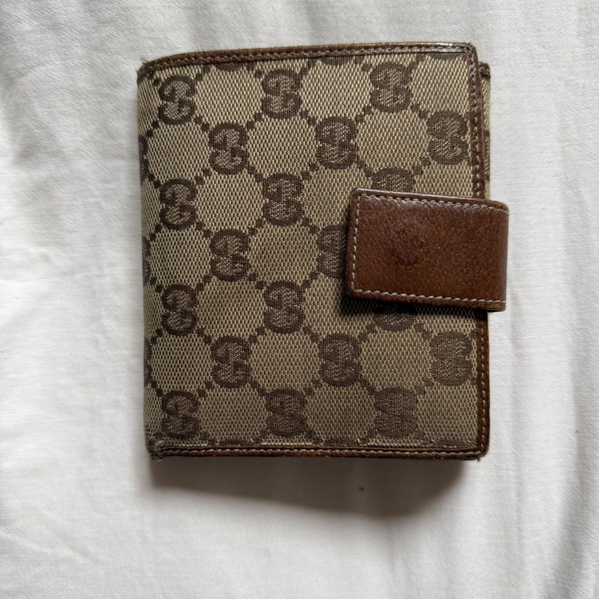 Gucci Vintage Gucci Monogram Wallet Size ONE SIZE - 3 Thumbnail