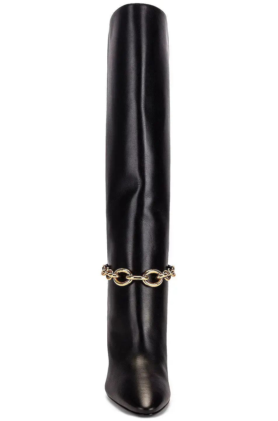 Saint Laurent Paris o1s1wg111024 Le Maillon Boots in Smooth Leather in Black Size US 7.5 / IT 37.5 - 5 Thumbnail
