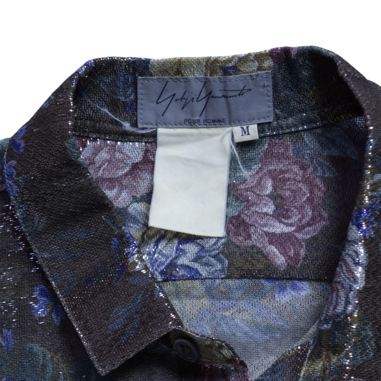 Yohji Yamamoto Vintage Yohji Yamamoto Floral Golden Shirt Size US S / EU 44-46 / 1 - 5 Thumbnail