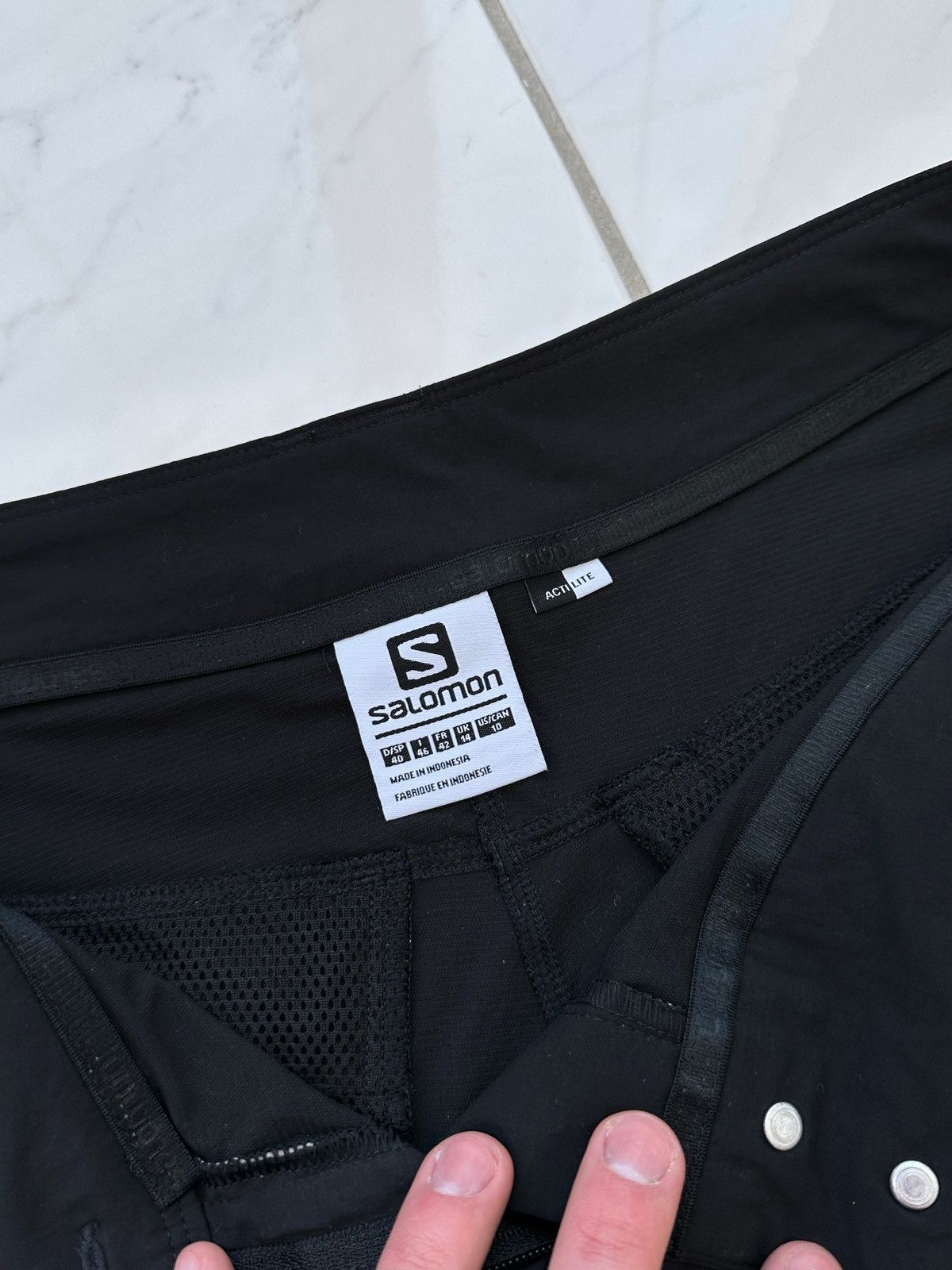 Salomon Solomon Nylon Track Pants Outdoor Size 32" / US 10 / IT 46 - 7 Thumbnail