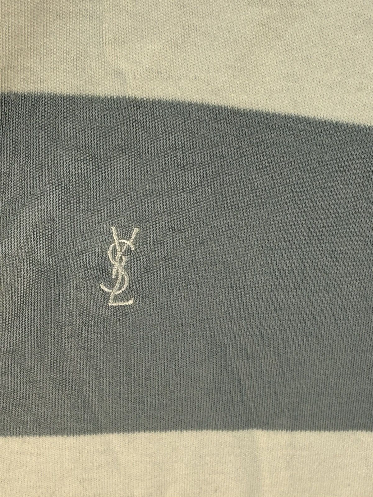 Yves Saint Laurent 90s YSL Polo Super Soft Button Up T-Shirt YSL Shirt Vintage Size US L / EU 52-54 / 3 - 2 Thumbnail