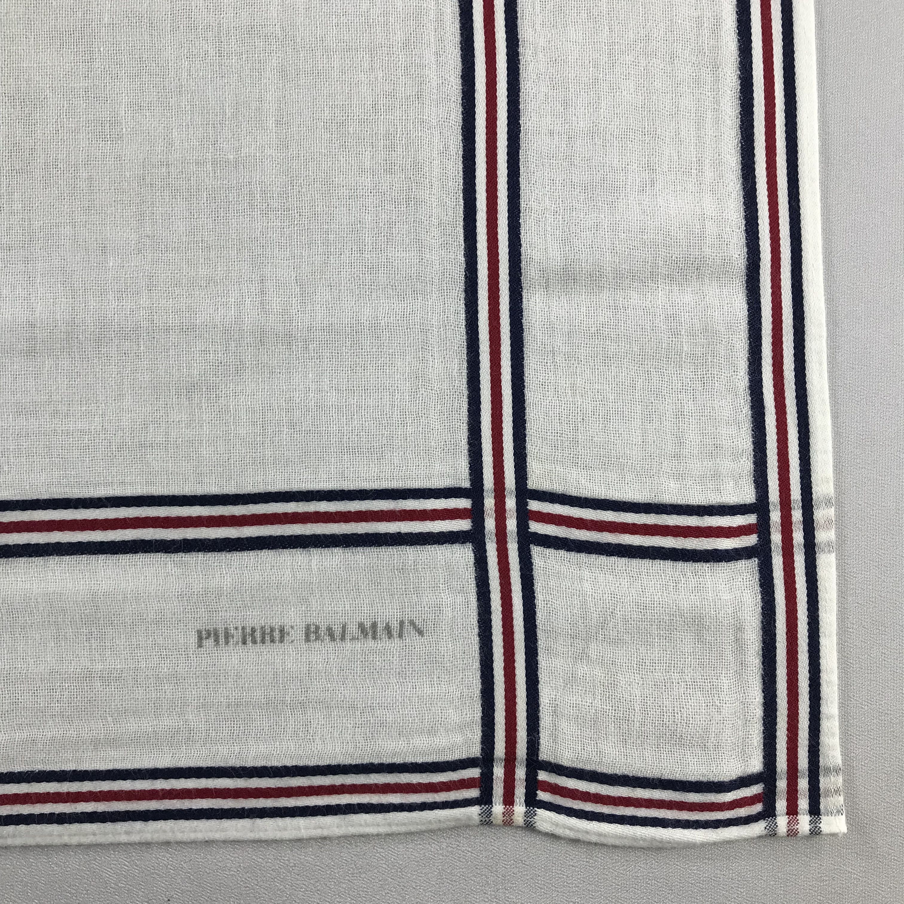 Pierre Balmain Pierre Balmain Handkerchief / Bandana / Neckerchief C681 Size ONE SIZE - 5 Thumbnail