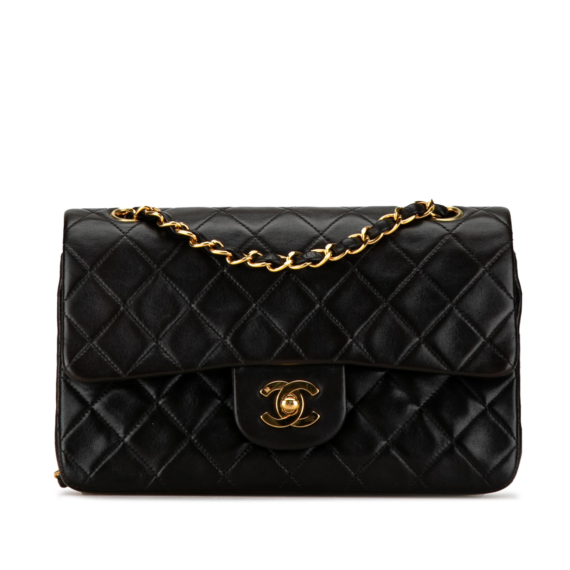 Chanel Chanel Small Classic Lambskin Double Flap Size ONE SIZE - 1 Thumbnail