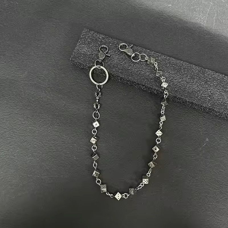 Vintage Retro Dice Waist Pant Chain Accessories Size ONE SIZE - 5 Thumbnail