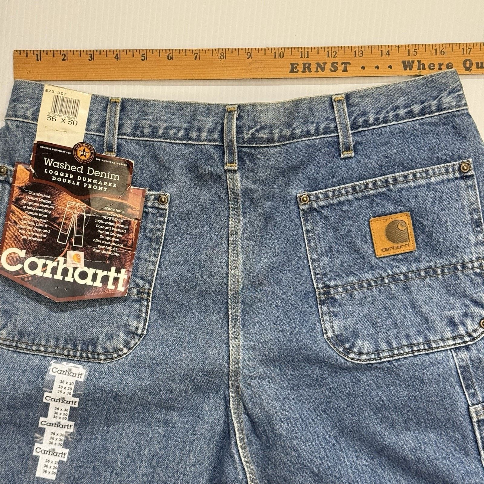 Carhartt VINTAGE B73DST NEW WITH TAGS MADE IN USA 90s PAPER TAG Size US 36 / EU 52 - 13 Thumbnail
