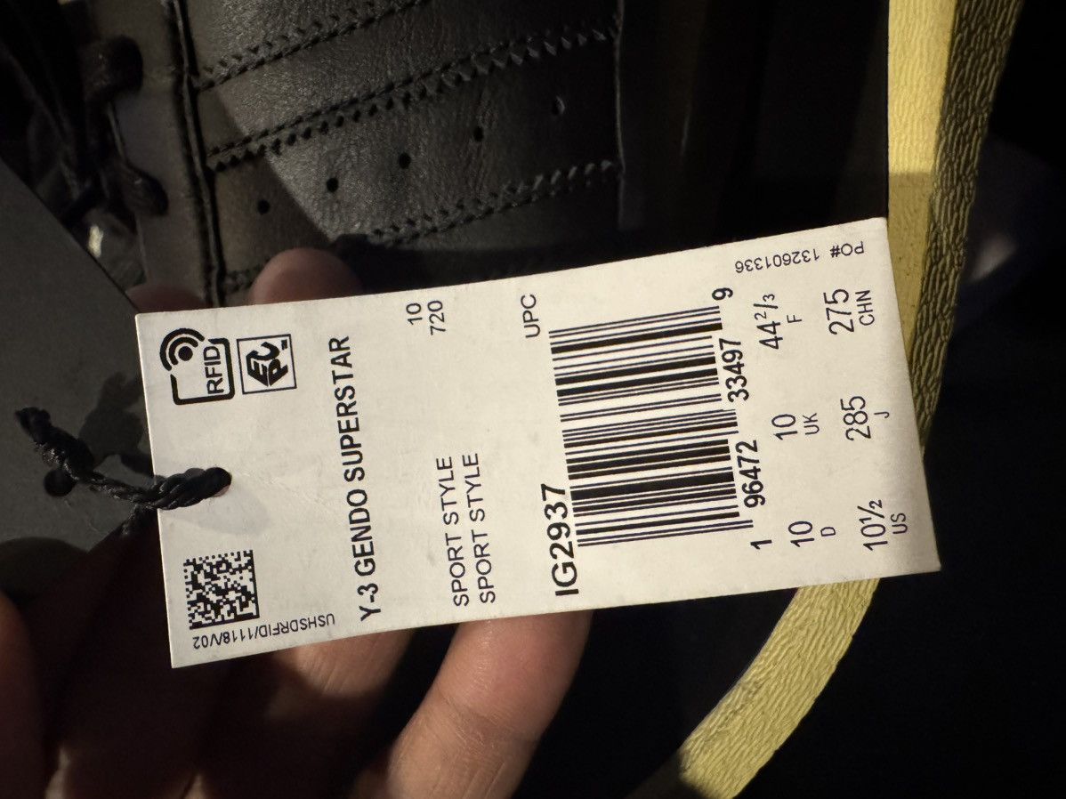 Adidas × Y-3 Y-3 Adidas Superstar trainers Size US 10.5 / EU 43-44 - 6 Thumbnail