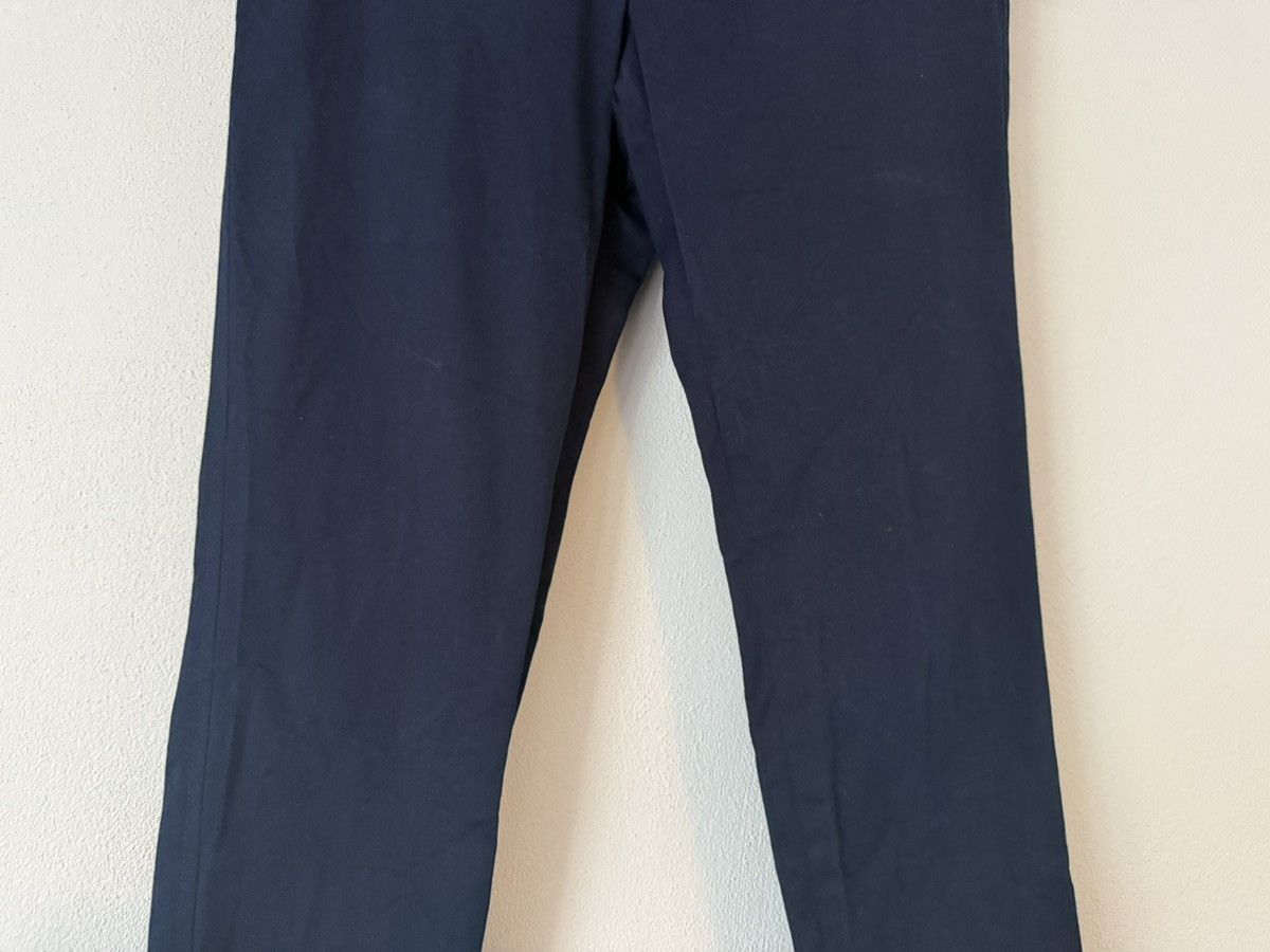 Gucci Navy Cotton-Stretch Trousers with Bee Patch Size US 30 / EU 46 - 4 Thumbnail