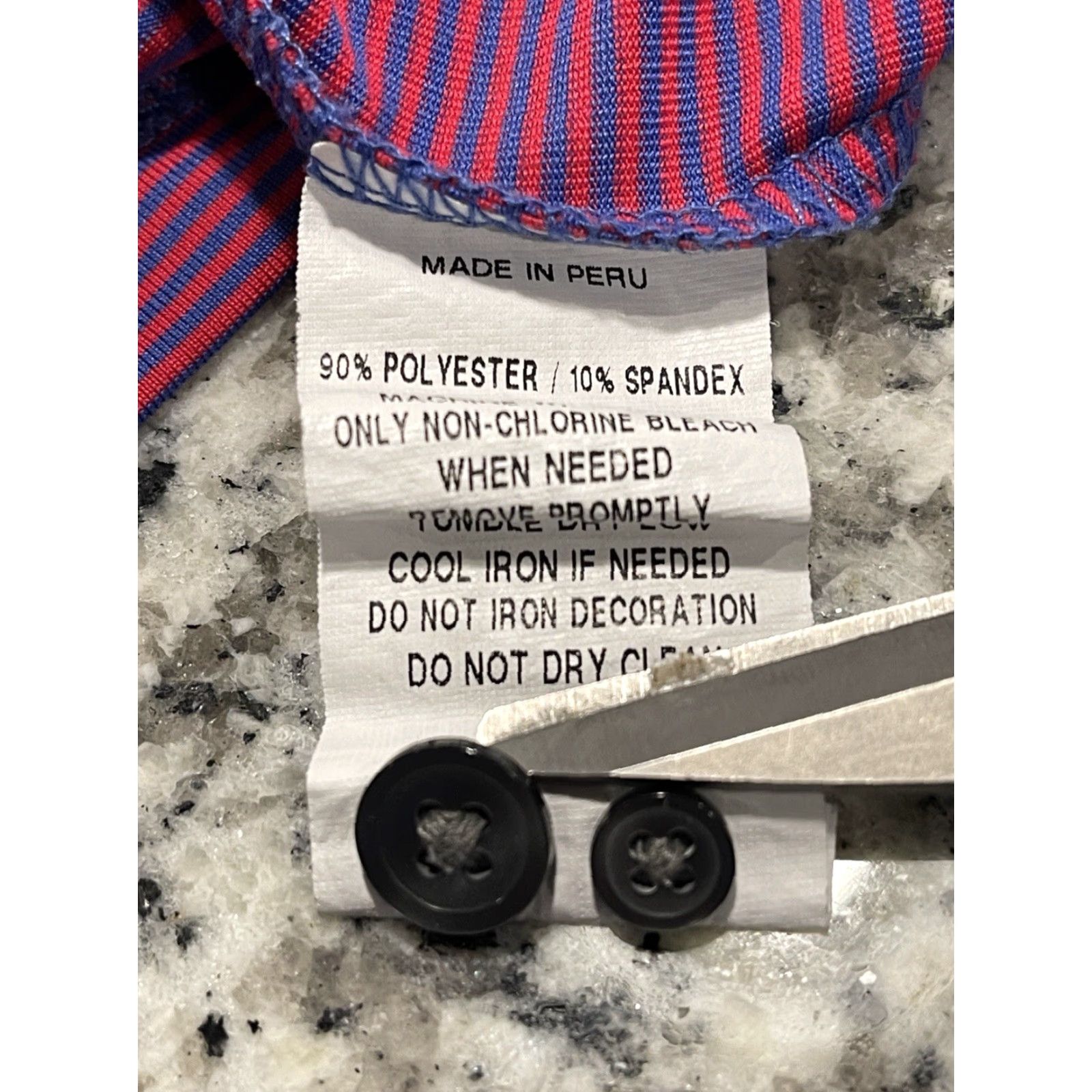 Vintage Greyson Polo Mens Large Golf Pink Stripes Short Sleeve Size US L / EU 52-54 / 3 - 6 Thumbnail