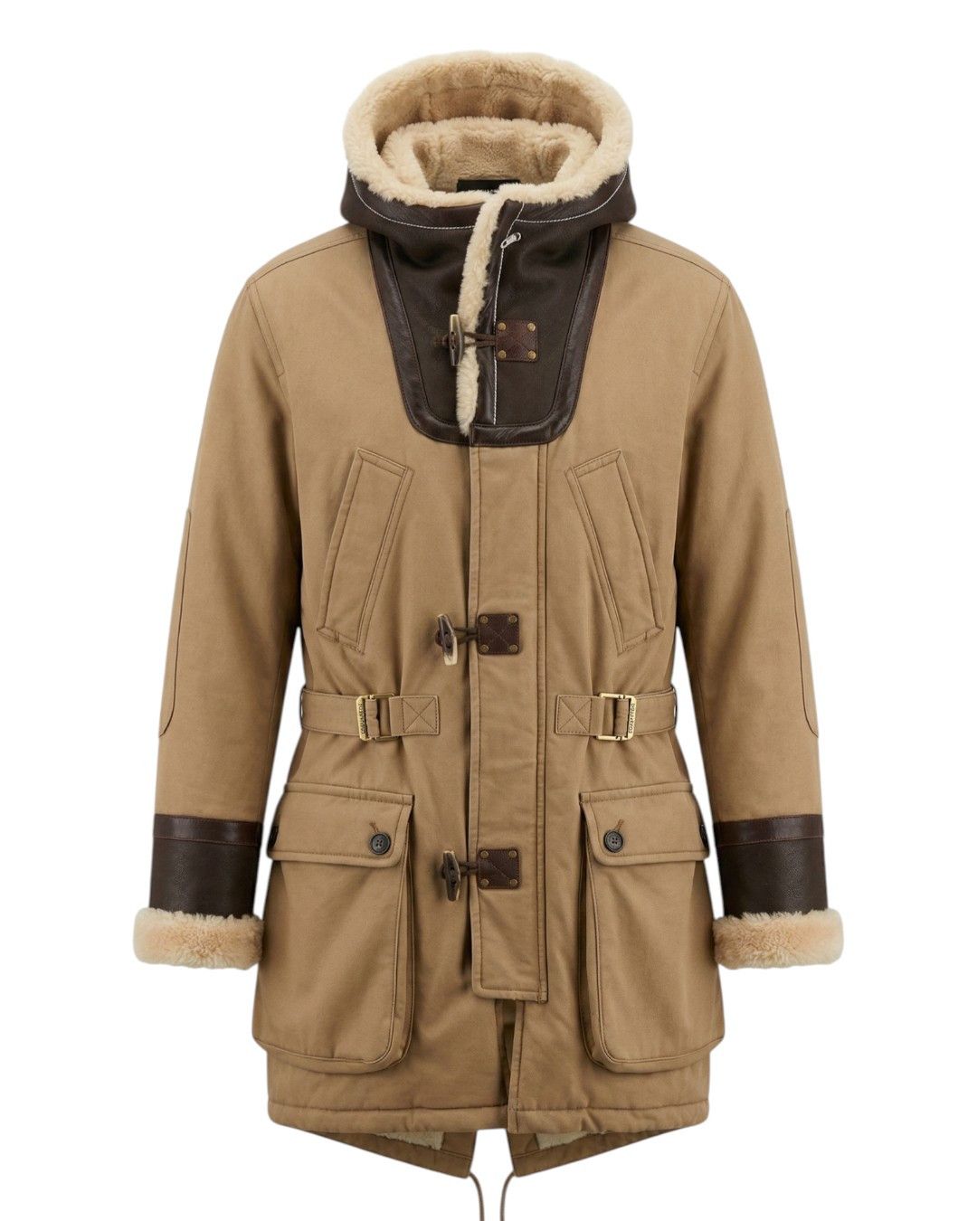 Dsquared2 F/W 2003 RUNWAY SHEARLING HEAVY COAT Size US M / EU 48-50 / 2 - 1 Thumbnail