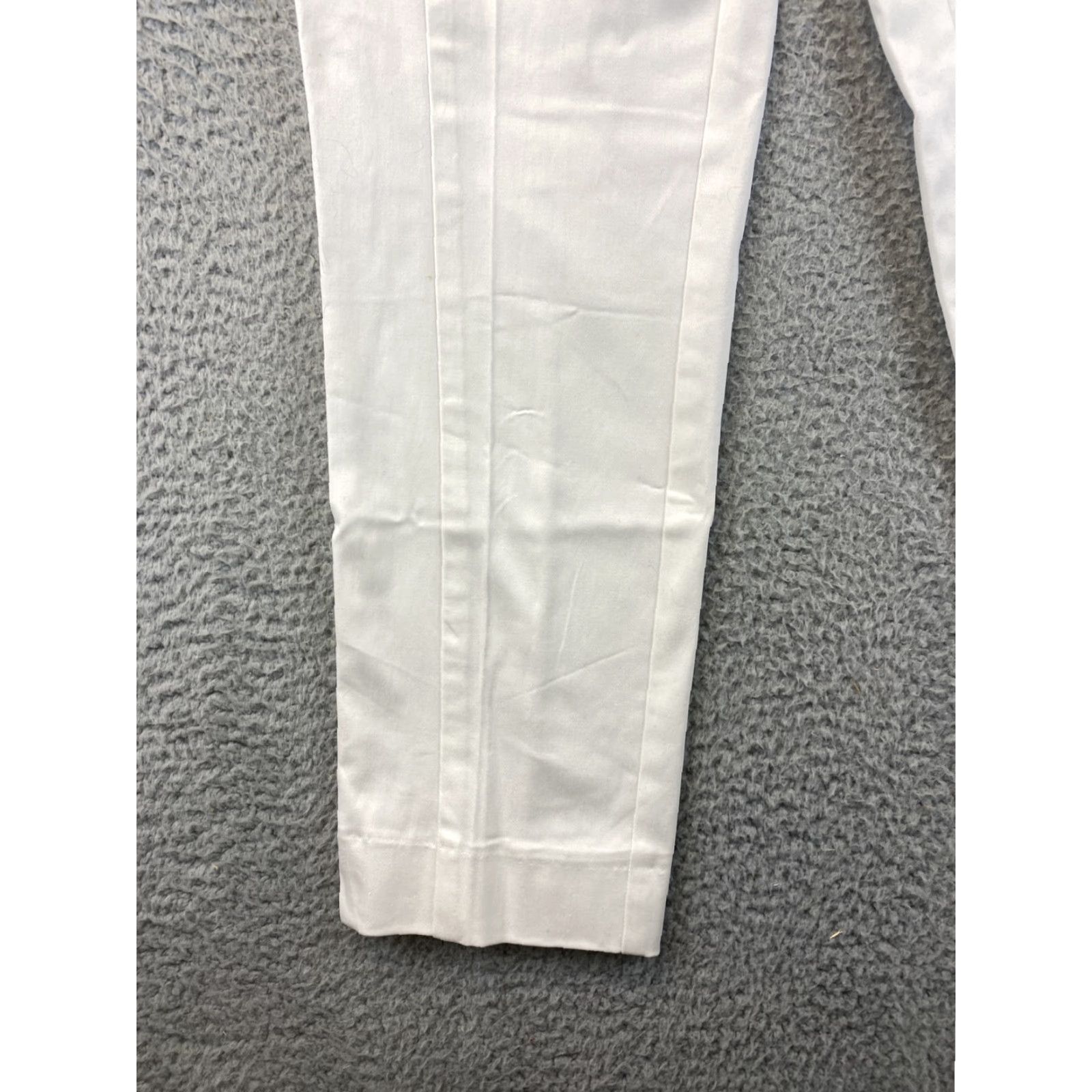 Jones New York Jones New York Women's Casual Pants Size 6 White Stretch Department Store MSRP 9 Size 28" / US 6 / IT 42 - 2 Thumbnail