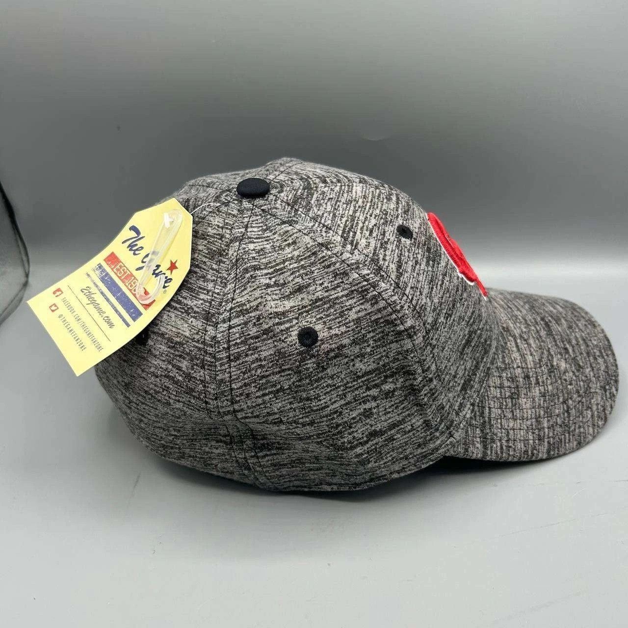 The Game Vintage OM Patriots Hat Men S-M Gray Stretch Fitted Cap New Size ONE SIZE - 5 Thumbnail