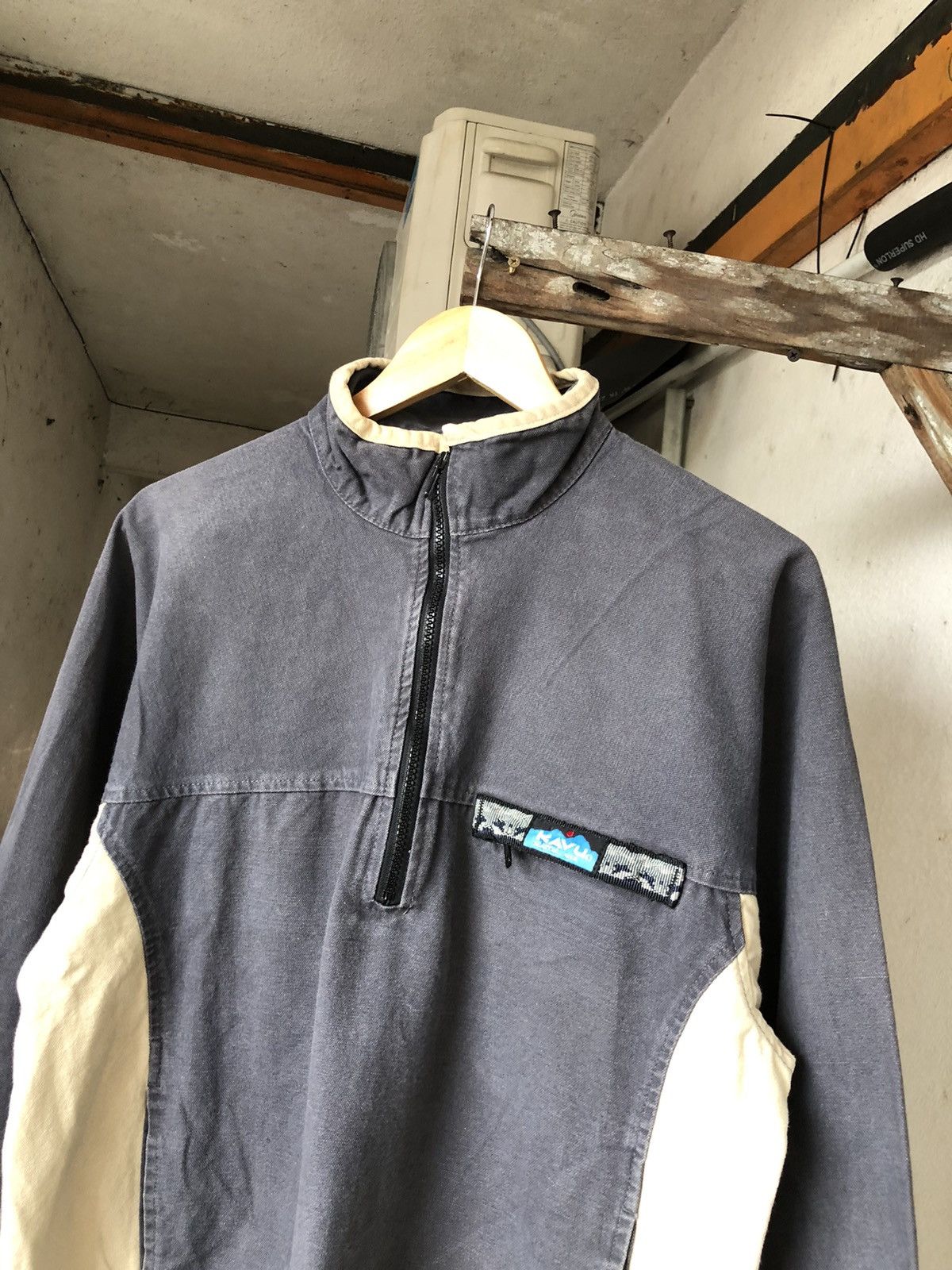 KAVU Vintage Kavu Hard Cotton Jacket Like Carhartt Size US M / EU 48-50 / 2 - 7 Thumbnail