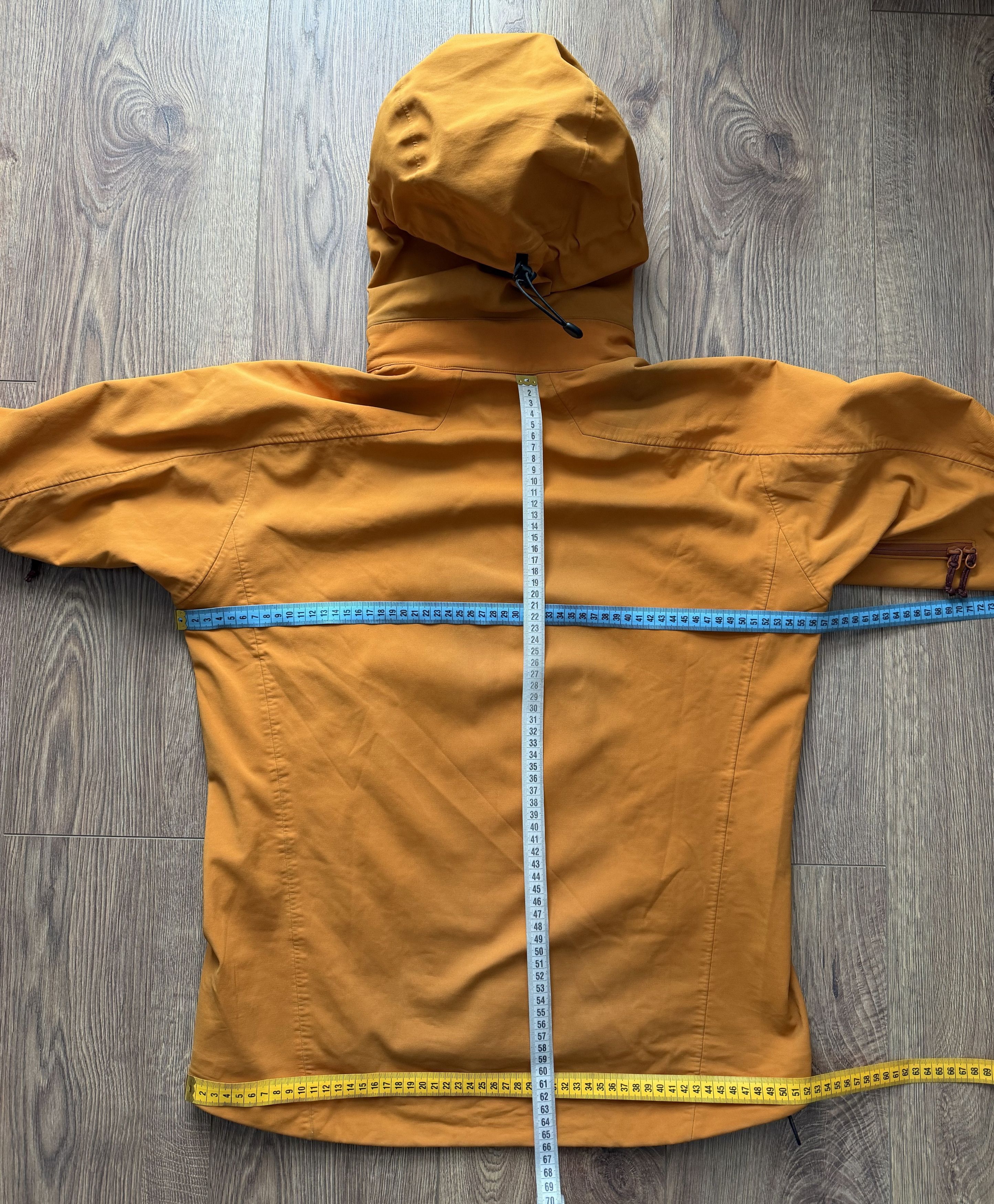 Arc'teryx ARC'TERYX Windstopper Yellow Hooded Jacket Outdoor Trekking Size US S / EU 44-46 / 1 - 21 Thumbnail