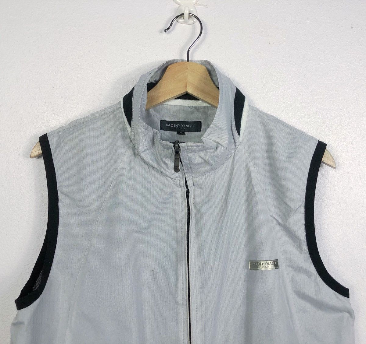 Japanese Brand × Yohji Yamamoto Rare Yohji Yamamoto Y'sacss Sacsny Golf Vest Light Jacket Size US M / EU 48-50 / 2 - 2 Thumbnail