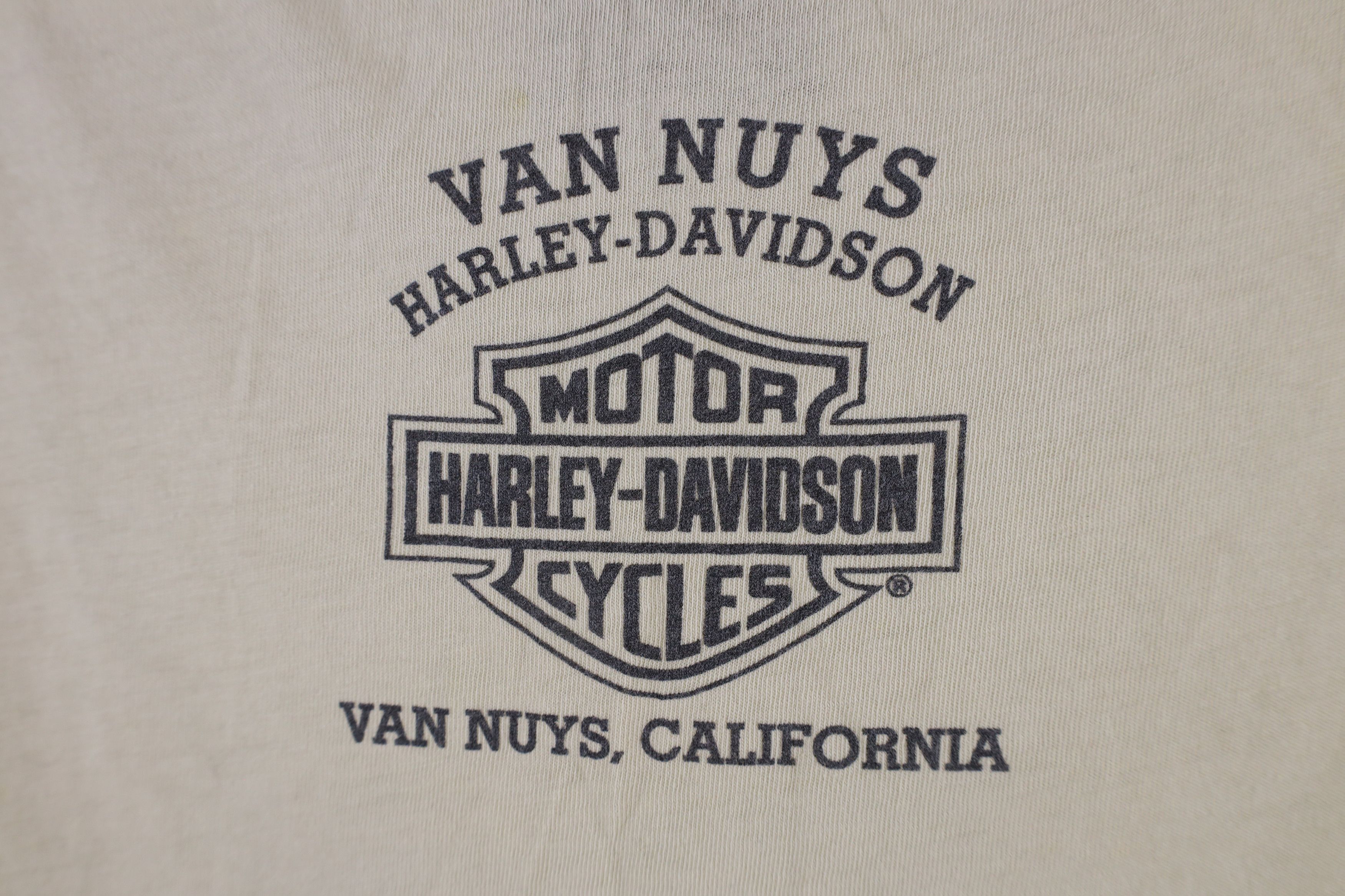 Harley Davidson × Vintage Vintage tg Y2K Harley Davidson Eagle Tank Top T-Shirt USA Size XL / US 12-14 / IT 48-50 - 10 Thumbnail
