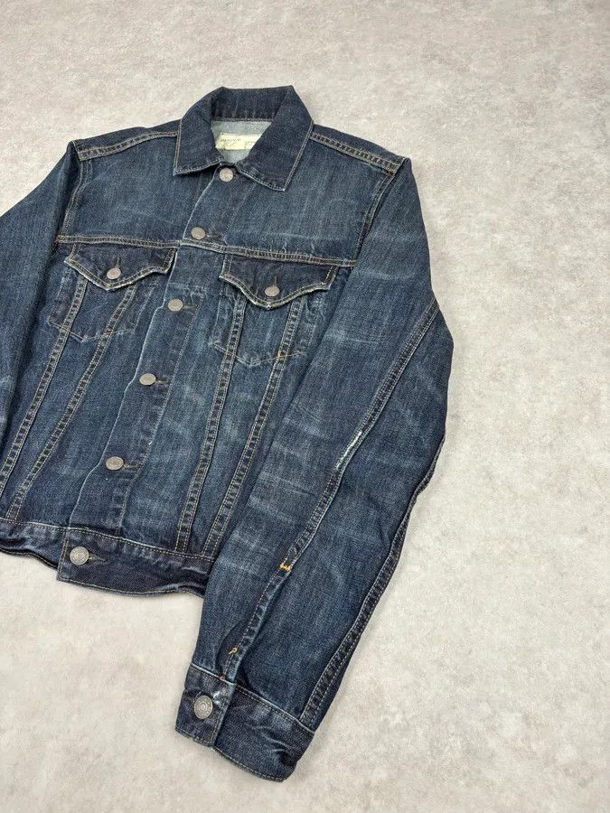 Polo Ralph Lauren Ralph Lauren Denim & Supply Faded Blue Denim Trucker Jacket Size US S / EU 44-46 / 1 - 5 Thumbnail