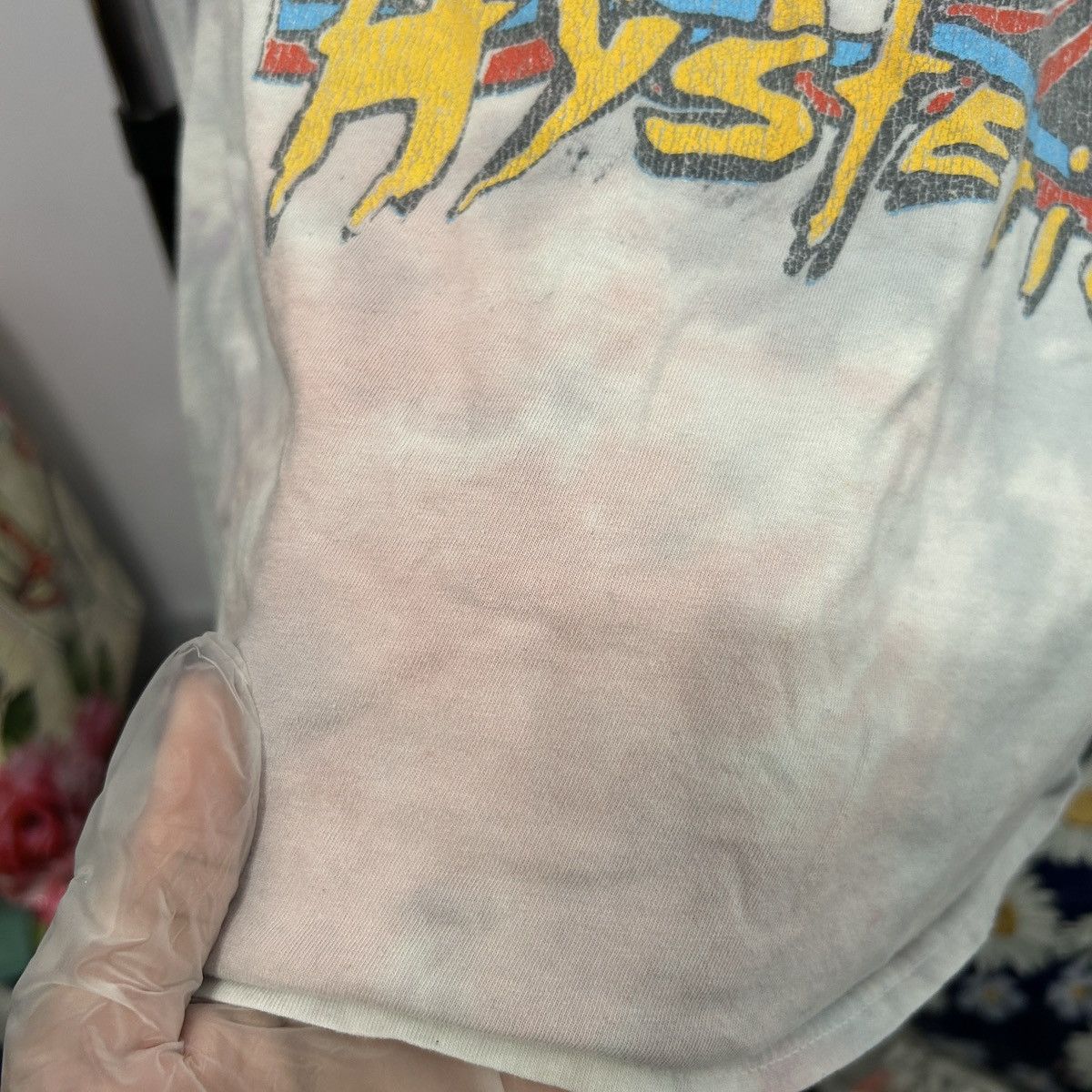 Def Leppard Def Leppard Hysteria Purple Tie Dye Tshirt Size XL - "Peggy" Size US XL / EU 56 / 4 - 6 Thumbnail