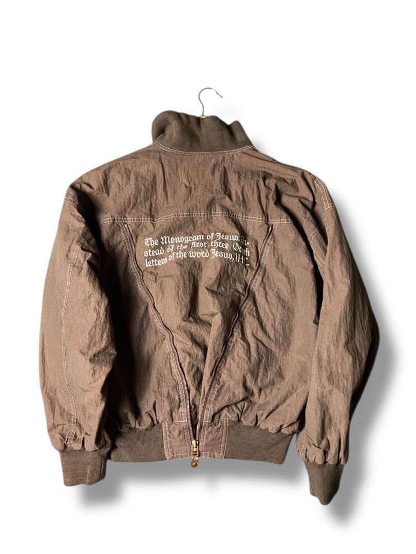 Japanese Brand VOLEX Multi zip Bomber Jacket with Spell Out Backprint (160) Size US L / EU 52-54 / 3 - 7 Thumbnail